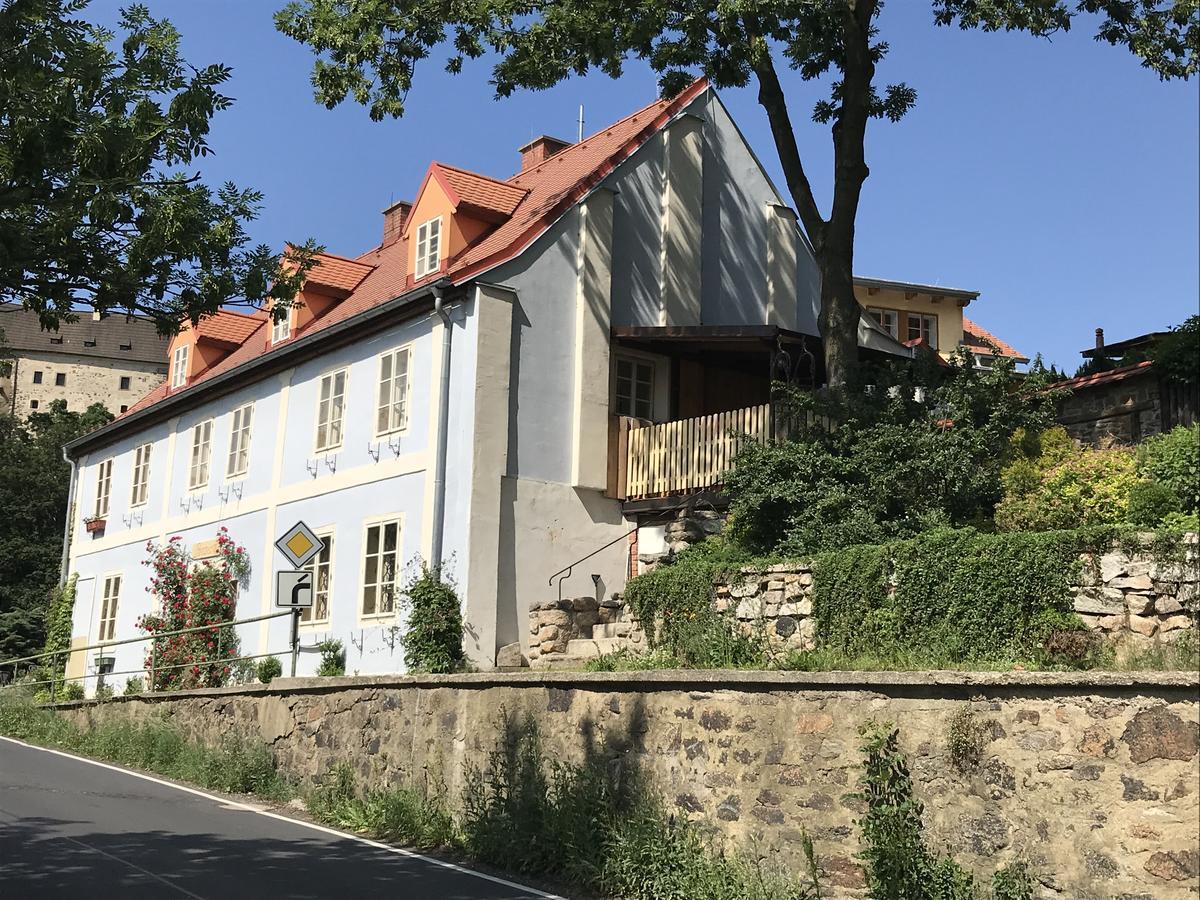 Penzion Modrý Svět Loket Esterno foto
